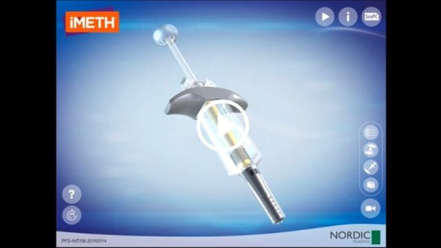 Application tactile — NordicPharma. Applications de présentation.