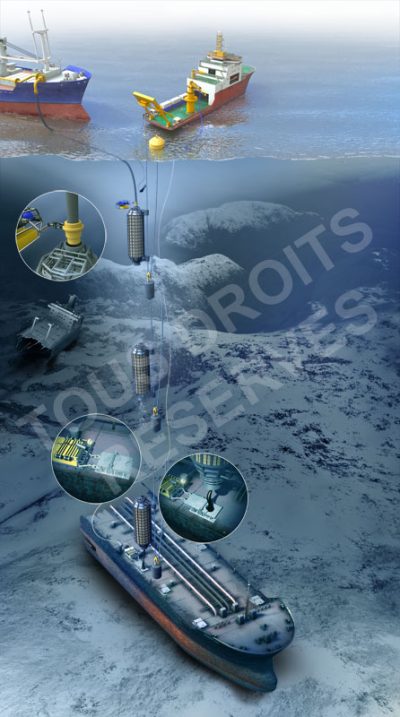 Le pompage du Prestige - Science&Vie 2